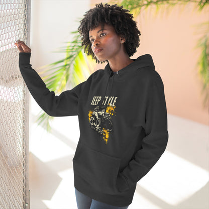 Men's Jeep Style Fleece Hoodie - Adventure Ready Apparel - CreativeRino