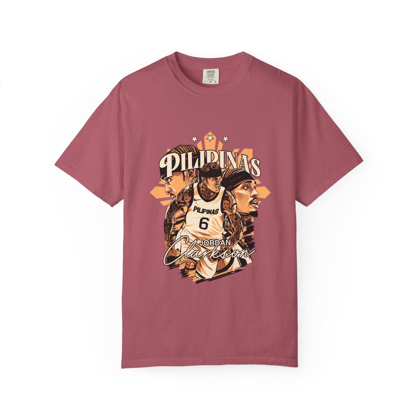Philippines Graphic T-shirt - Vintage Style for Jordan Clarkson Basketball Fans tee - CreativeRino