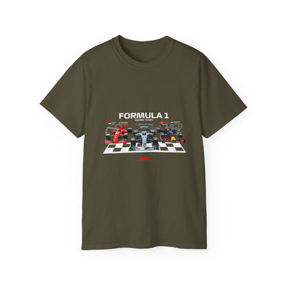 Formula 1 Racing Unisex Ultra Cotton Tee - Perfect T-Shirt for Motorsport Fans - CreativeRino