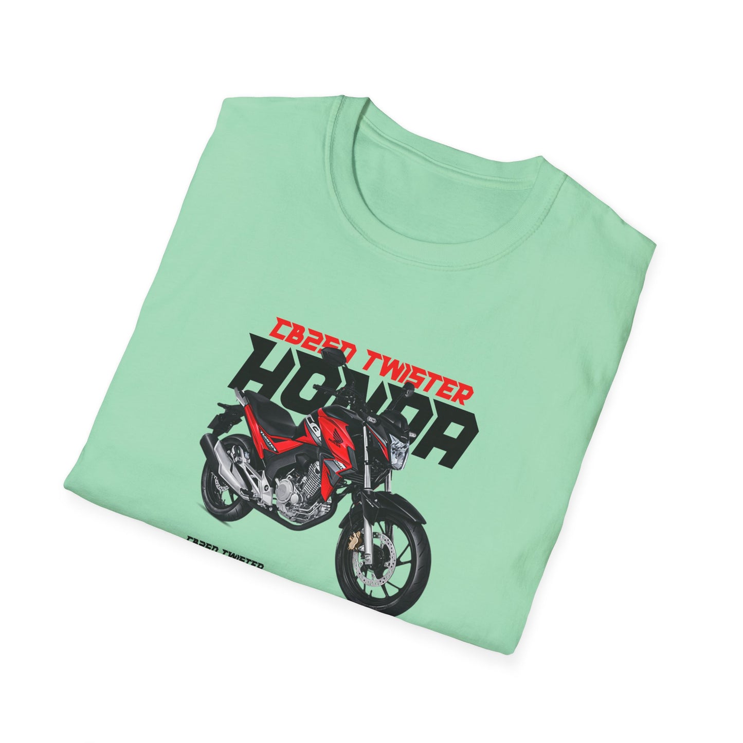 Honda Twister Unisex Softstyle T-Shirt - Motorcycle Enthusiast Graphic Tee - CreativeRino