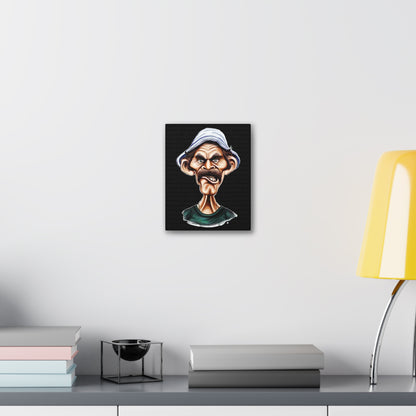Don Ramon Character Wall Art Canvas - Unique Stretched Canvas Print - CreativeRino