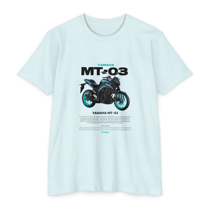 Yamaha MT-03 Unisex Jersey T-Shirt | Motorcycle Enthusiast Apparel - CreativeRino
