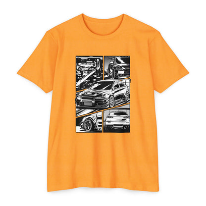 Stylish Car Enthusiast T-Shirt - Unisex CVC Jersey Design - CreativeRino