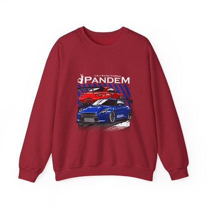 Racing-Inspired Unisex Crewneck Sweatshirt - J.R.A. Performance - CreativeRino
