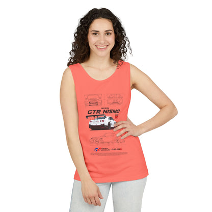 Nissan GTR Nismo Graphic Unisex Tank Top - Perfect T-shirt for Car Enthusiasts - CreativeRino