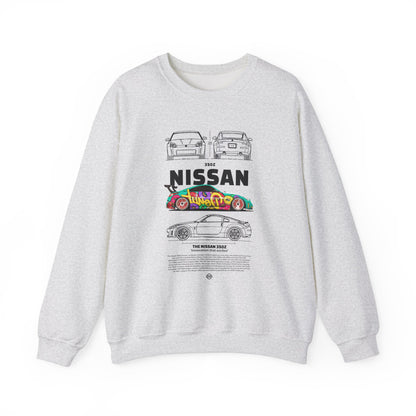 Vintage Nissan 350Z Graphic Unisex Heavy Blend™ Crewneck Sweatshirt - CreativeRino