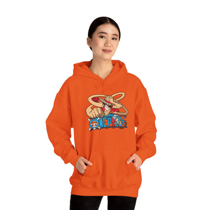 One Piece Inspired Unisex Heavy Blend™ Hoodie - Cozy Anime Sweatshirt for Fans - CreativeRino