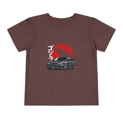 Cool Car Toddler Tee - Fun and Playful Short Sleeve T-Shirt - CreativeRino