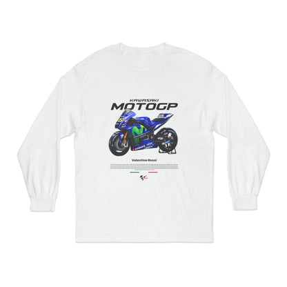 MotoGP Unisex Classic Long Sleeve T-Shirt Valentino Rossi Design - CreativeRino