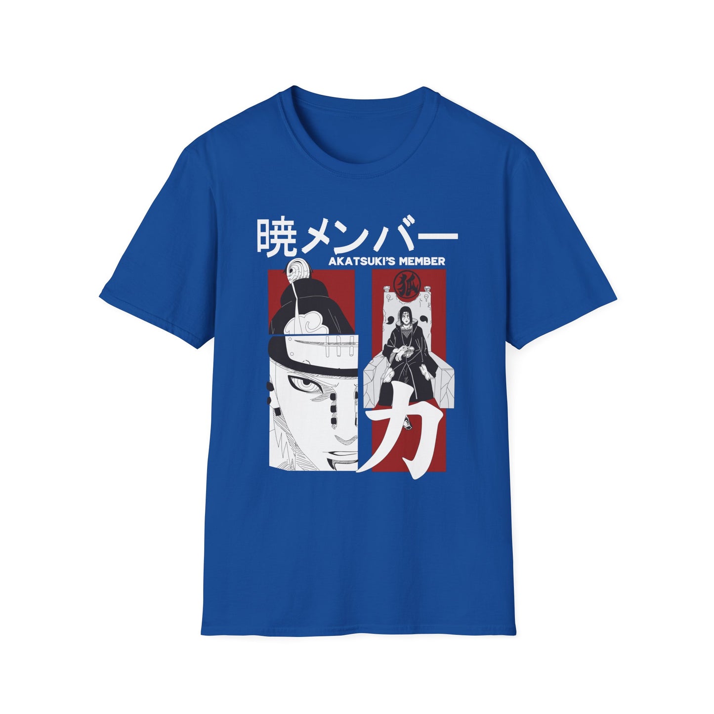 Akatsuki's Member Unisex T-shirt - Softstyle Naruto Merchandise - CreativeRino