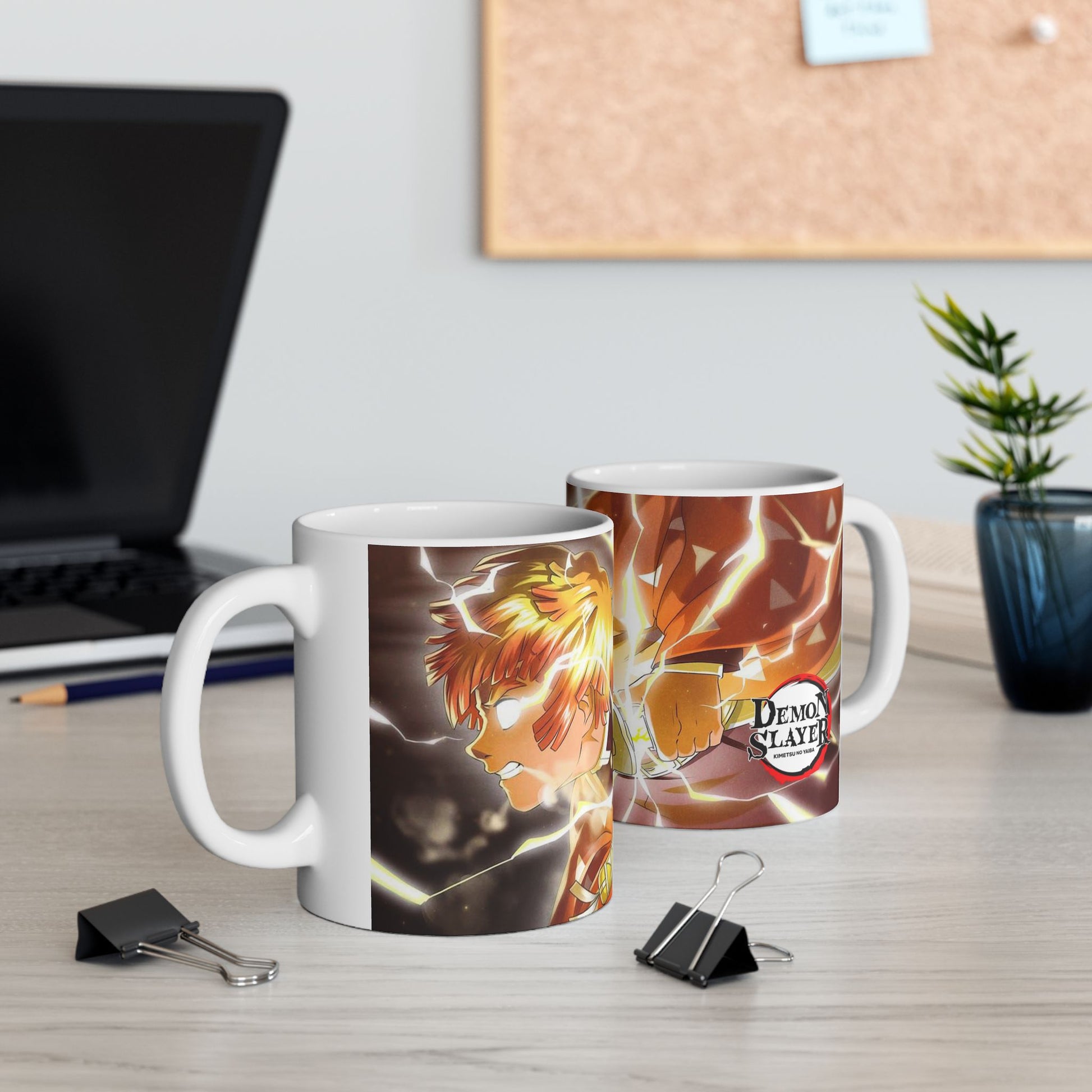Anime Character Ceramic Mug - Demon Slayer Theme - CreativeRino