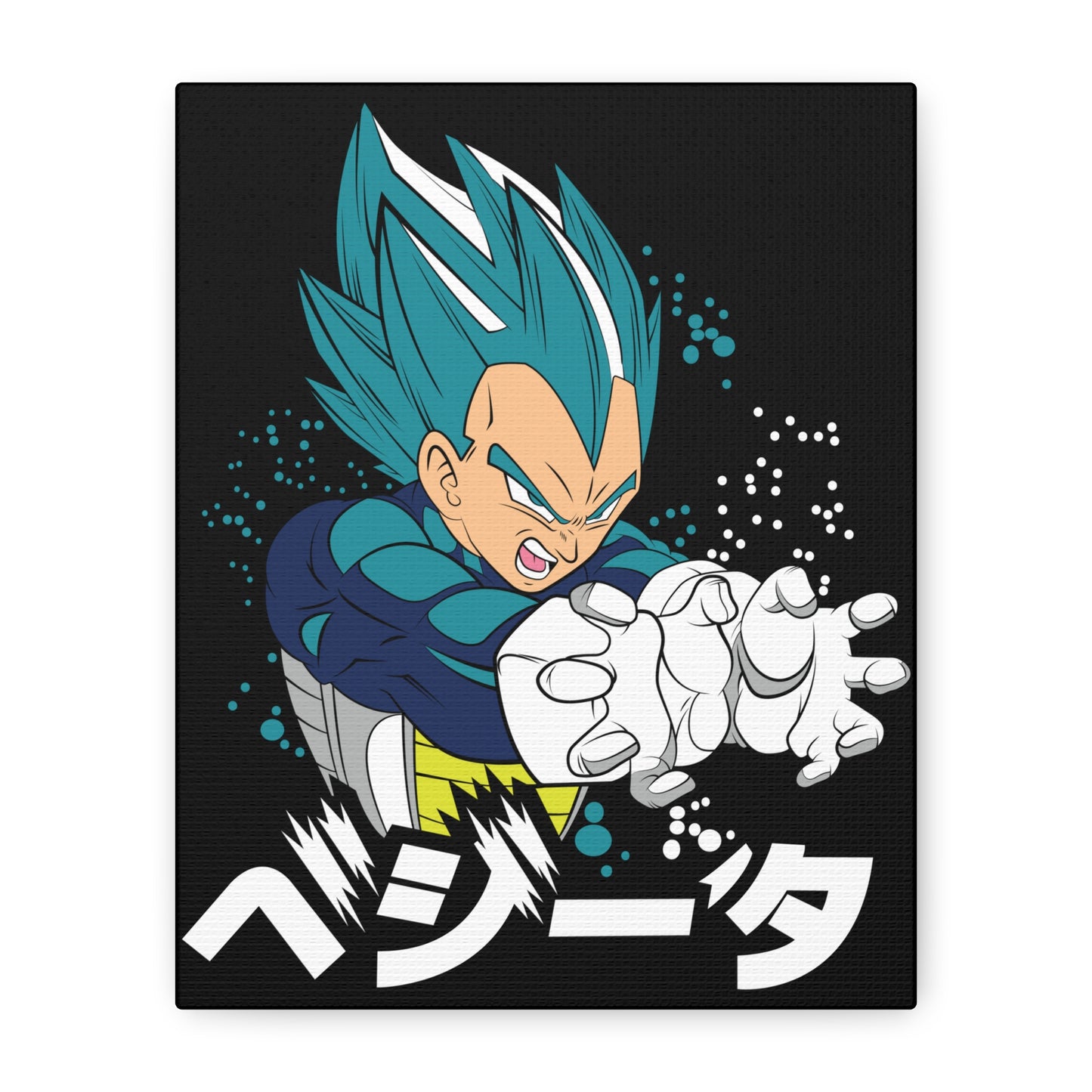 Anime Canvas Wall Art - Energetic Dragon Ball Superhero Design - CreativeRino