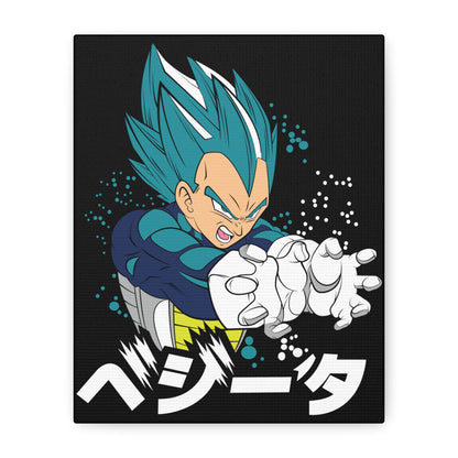 Anime Canvas Wall Art - Energetic Dragon Ball Superhero Design - CreativeRino