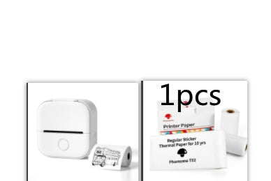 Portable Mini Thermal Label Printer Home Photo Printer Student Wrong Question Printer Bluetooth-compatible Mini Label Printer Price Tag CreativeRino