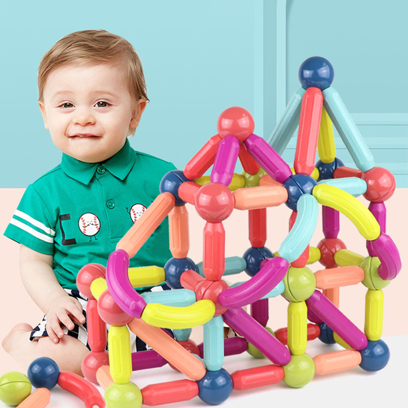 Baby Toys Magnetic Stick Building Blocks Game CreativeRino