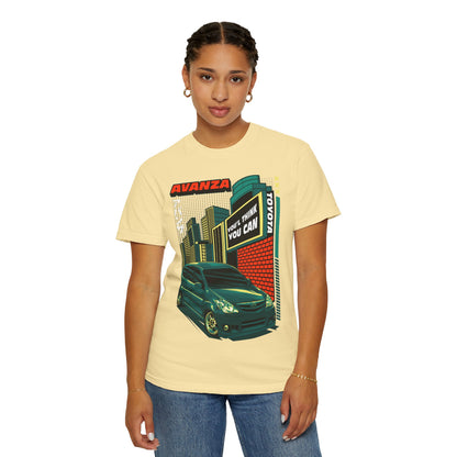 Vintage Avanza Car T-shirt for Auto Enthusiasts - CreativeRino