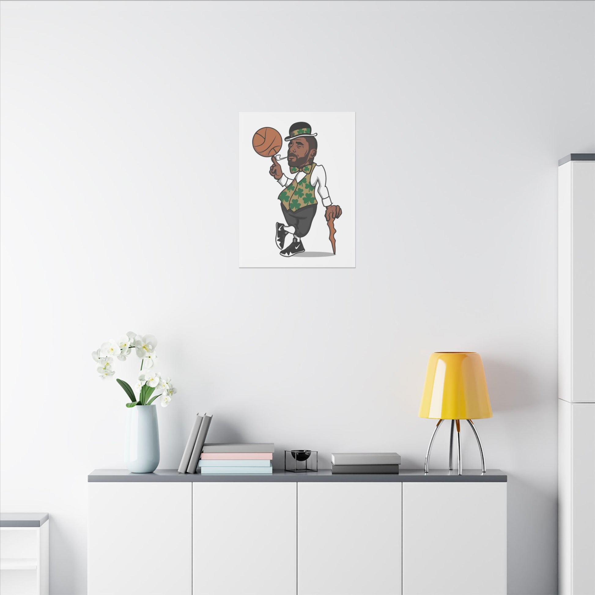Khris Middleton Art Canvas - Basketball Player Print - CreativeRino