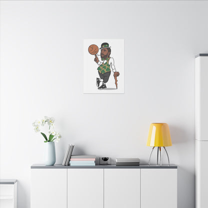 Khris Middleton Art Canvas - Basketball Player Print - CreativeRino