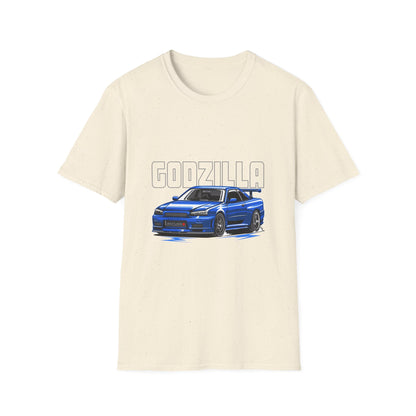 Godzilla Graphic Unisex T-Shirt – Cool Car Tee for Auto Enthusiasts - CreativeRino
