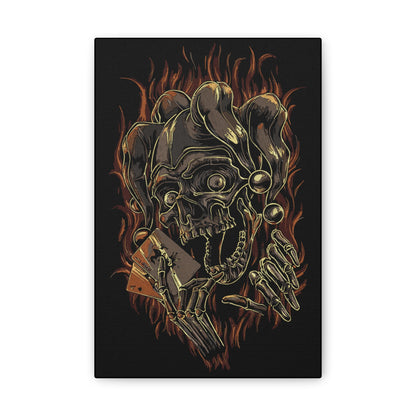 Gothic Skull Art Print, Framed Wall Decor, Halloween Home Decor, Edgy Art, Unique Gift for Him - CreativeRino