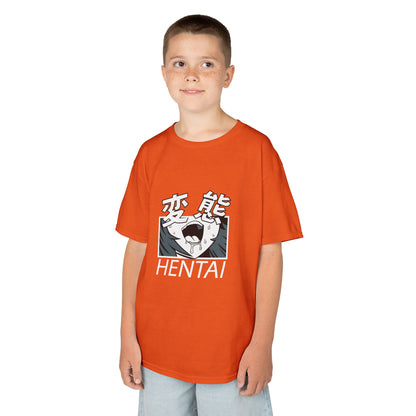 Hentai Kids Cotton Tee - Cool Graphic Design T-shirt for Boys and Girls - CreativeRino