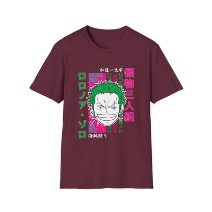 Anime-Inspired Unisex Softstyle T-Shirt - One Piece T-shirt Design for Fans - CreativeRino