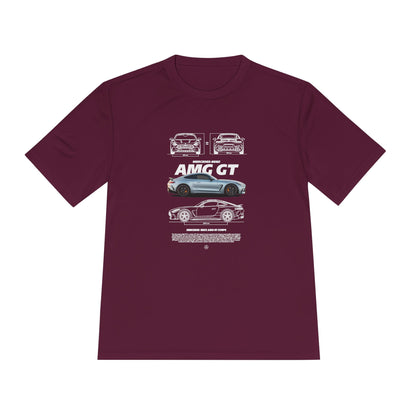 AMG GT Unisex Moisture Wicking Tee | Car T-Shirt - CreativeRino