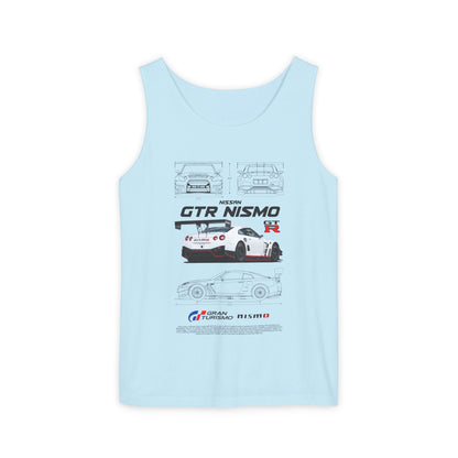 Nissan GTR Nismo Graphic Unisex Tank Top - Perfect T-shirt for Car Enthusiasts - CreativeRino