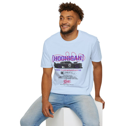 Hoonigan Unisex Softstyle T-Shirt - Perfect for Car Enthusiasts - CreativeRino