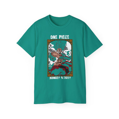 One Piece Monkey D. Luffy Tee - Unisex Ultra Cotton T-shirt for Anime Fans - CreativeRino
