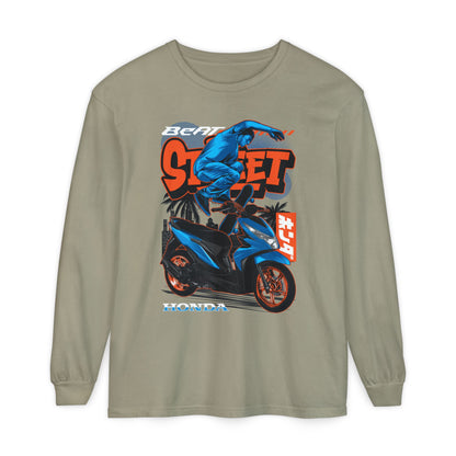 Honda Street Style Long Sleeve T-Shirt - Unisex Graphic Tee with Honda Design - CreativeRino