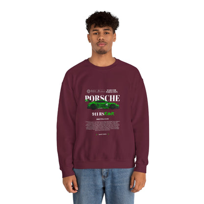 Porsche 911 RS Rawr Crewneck Sweatshirt - Perfect T-shirt for Car Enthusiasts - CreativeRino