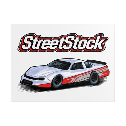 StreetStock Racing Rolled Poster - Perfect for Car Enthusiasts and Collectors - CreativeRino