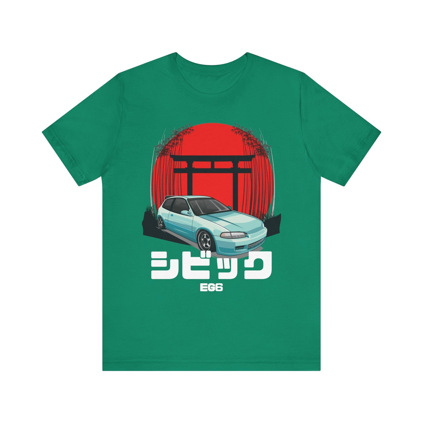 Hinda Civic Estilo Car Art Tee - Retro Aesthetic Automotive T-Shirt - CreativeRino