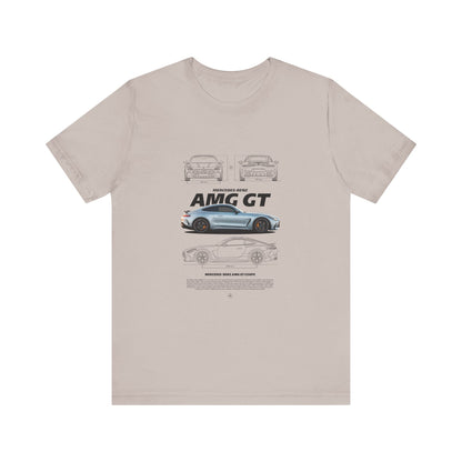 AMG GT Unisex Jersey Short Sleeve Tee - Perfect for Car Enthusiasts - CreativeRino