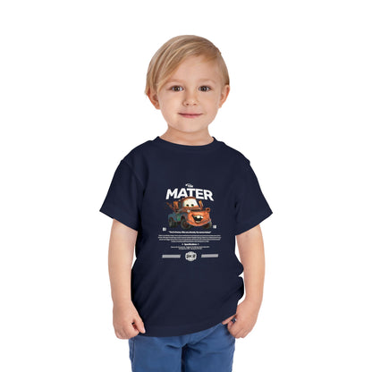 Two Mater Toddler Short Sleeve Tee - Fun Graphic T-shirt for Kids - CreativeRino