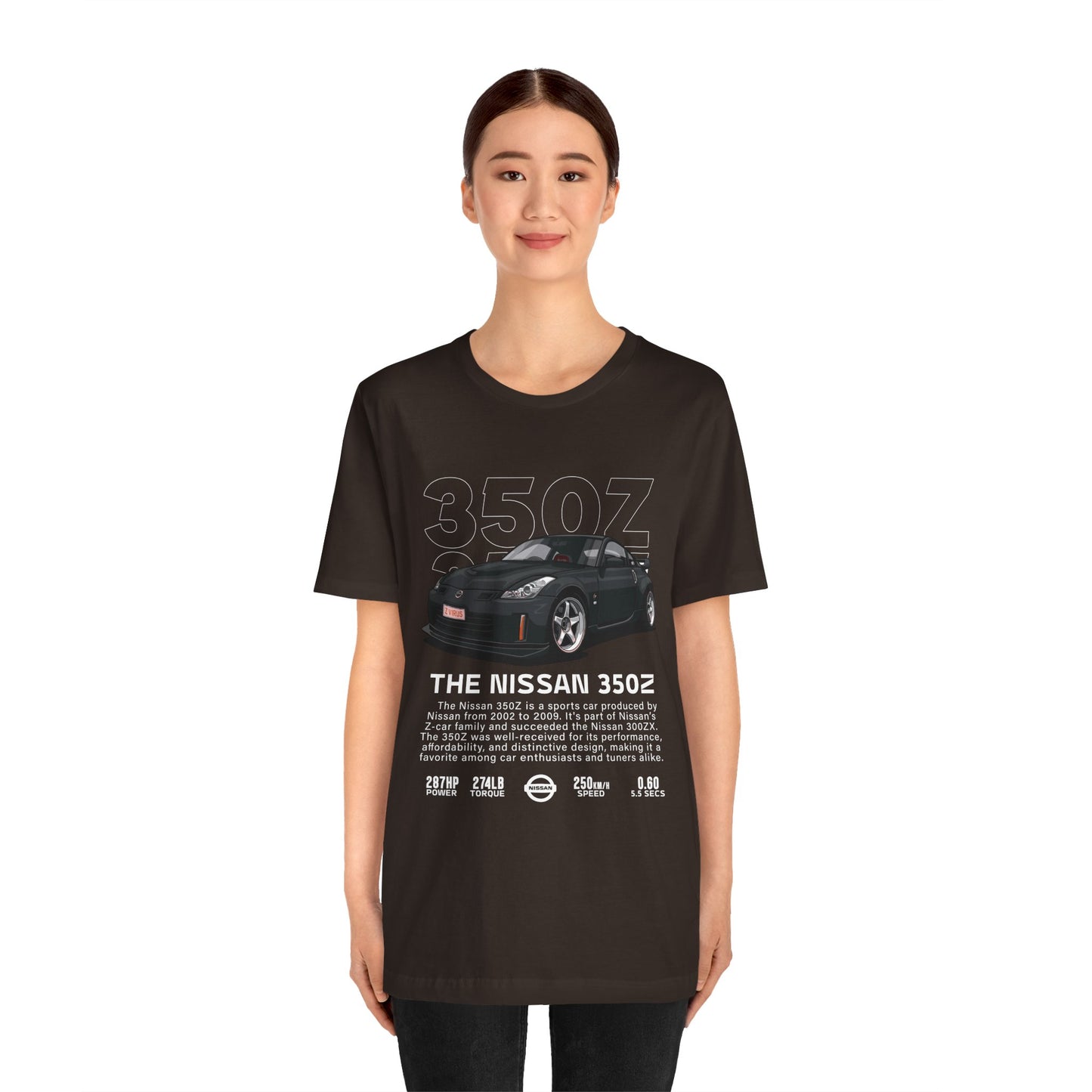 Nissan 350Z Unisex Tee – Perfect for Car Enthusiasts and Motoring Events - CreativeRino