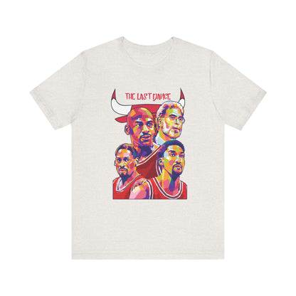 Unisex chicago bulls Jersey Short Sleeve Tee Basketball T-shirt - CreativeRino