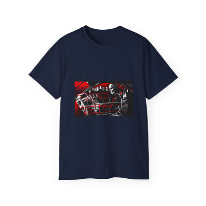 Retro Graphic Unisex Ultra Cotton Tee - Perfect T-shirt for Music Lovers - CreativeRino