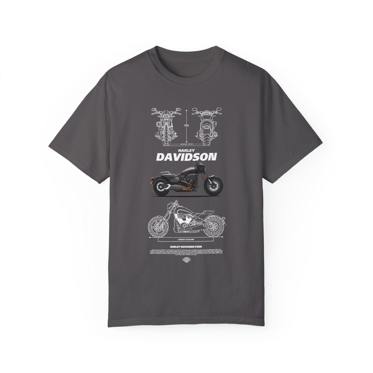 Harley Davidson Vintage Motorcycle Unisex T-Shirt - CreativeRino