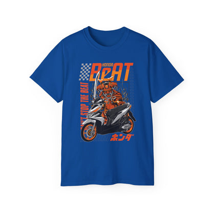 Honda Beat Motorcycle Tee - Unisex Ultra Cotton T-shirt with Cool Graphic Design - CreativeRino