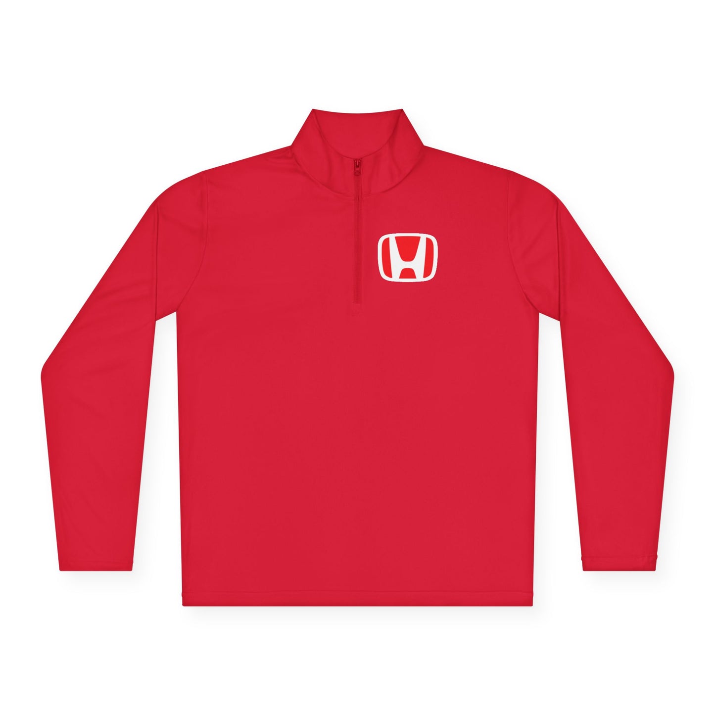 Honda Unisex Quarter-Zip Pullover with Logo - Stylish Comfort for Everyday Wear - CreativeRino