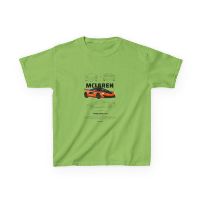 McLaren 720S Kids Race Car Tee - Perfect T-shirt for Young Car Enthusiasts - CreativeRino