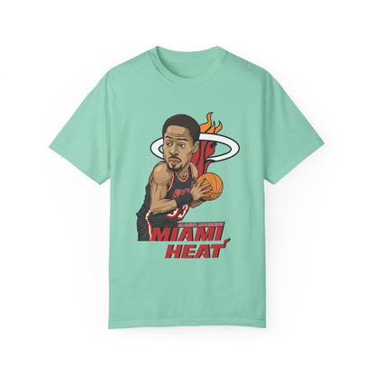 Miami Heat Cartoon Style Unisex T-shirt - Perfect Tee for Basketball Fans - CreativeRino