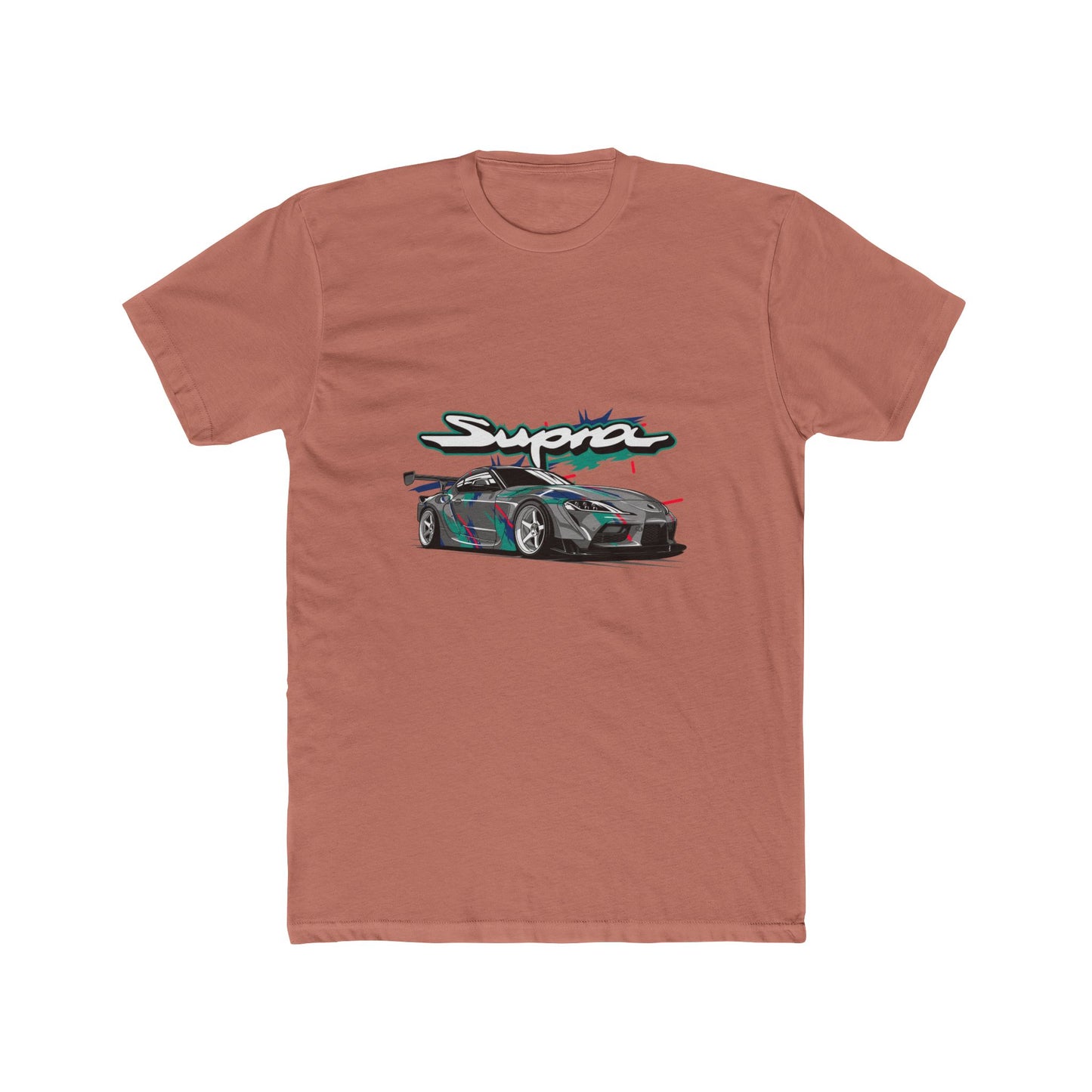 Supra Racing Unisex Cotton Crew Tee - Ideal for Car Enthusiasts - CreativeRino
