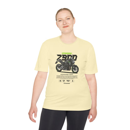 Kawasaki Z900 Unisex Moisture-Wicking Tee - Perfect T-shirt for Motorcycle Enthusiasts - CreativeRino