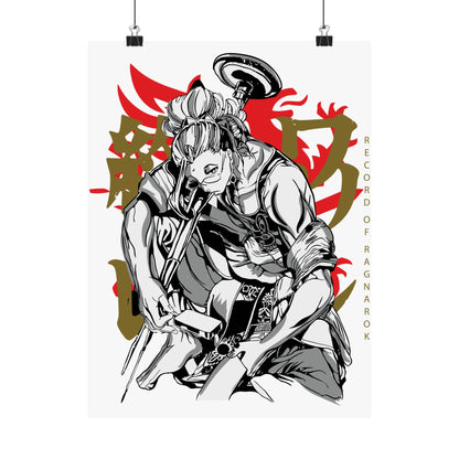 Anime Matte Vertical Posters Record of Ragnarok Poster Art - CreativeRino