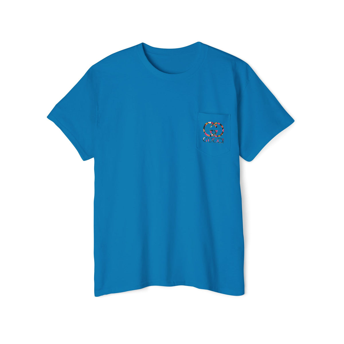 Gucci Unisex Heavy Cotton Pocket Tee - Stylish & Comfortable Everyday Wear - CreativeRino