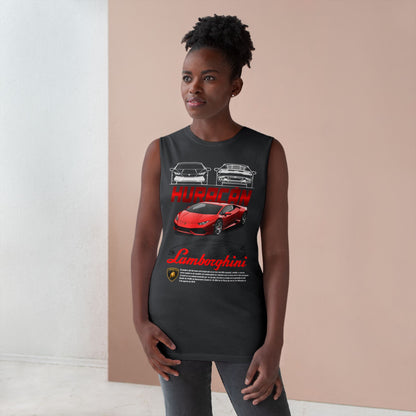 Lamborghini Huracán Unisex Tank Top - Perfect T-shirt for Car Enthusiasts - CreativeRino