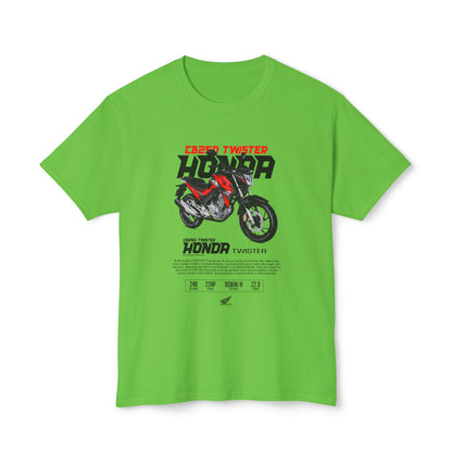Honda Twister Unisex HD Cotton™ T-shirt - Perfect for Motorcycle Enthusiasts - CreativeRino